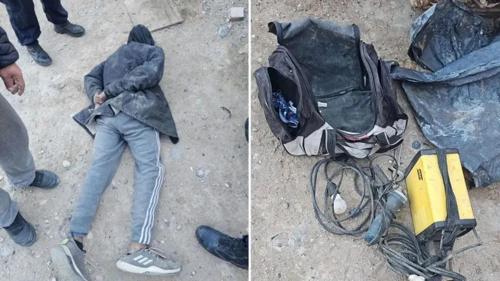 En el lugar también trabajo el Gabinete Criminalística. (Foto gentileza)