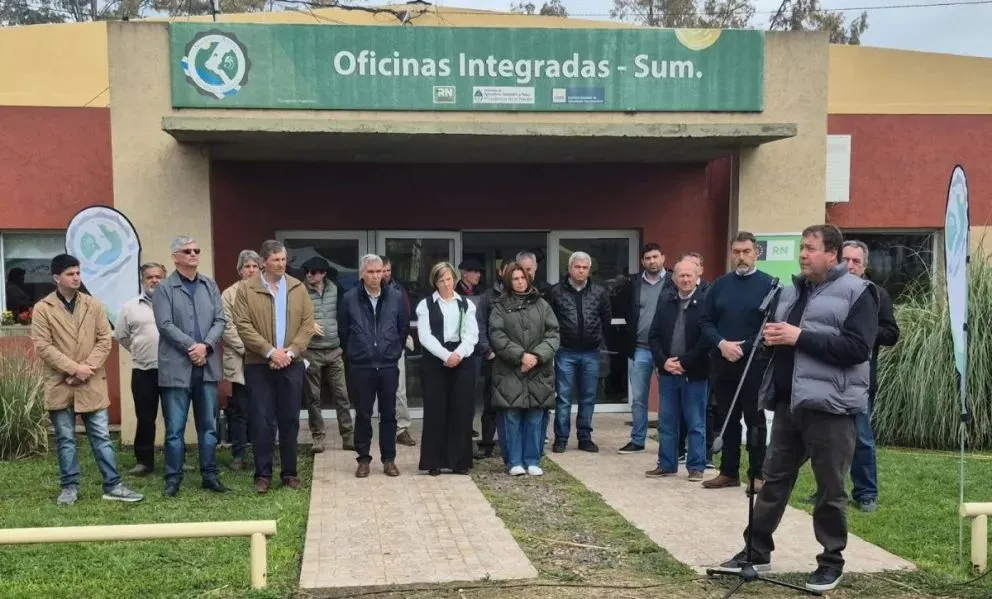 Discurso inaugural del gobernador en la Rural conesina. Fotos gentileza.