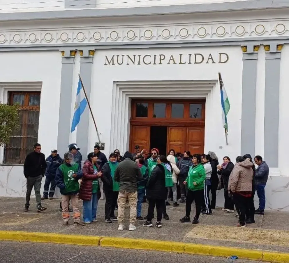 El conflicto sigue afectando a distintos servicios municipales (imagen gentileza)