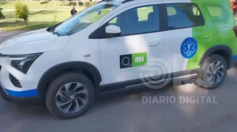 Además de dos ambulancias, Regina también recibió un vehículo utilitario (Foto gentileza).