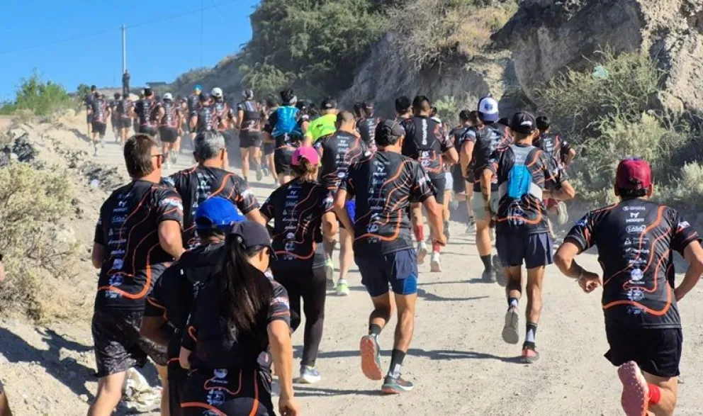 El Desafío al Indio Comahue se corre en Villa Regina desde hace 21 años. Foto: LCR