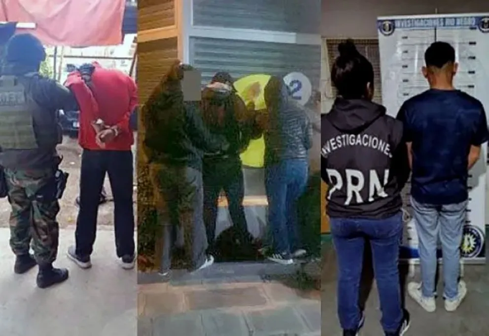 Los tres imputados por el robo fueron detenidos horas después del hecho que ocurrió en mayo en Godoy. Foto: archivo LCR