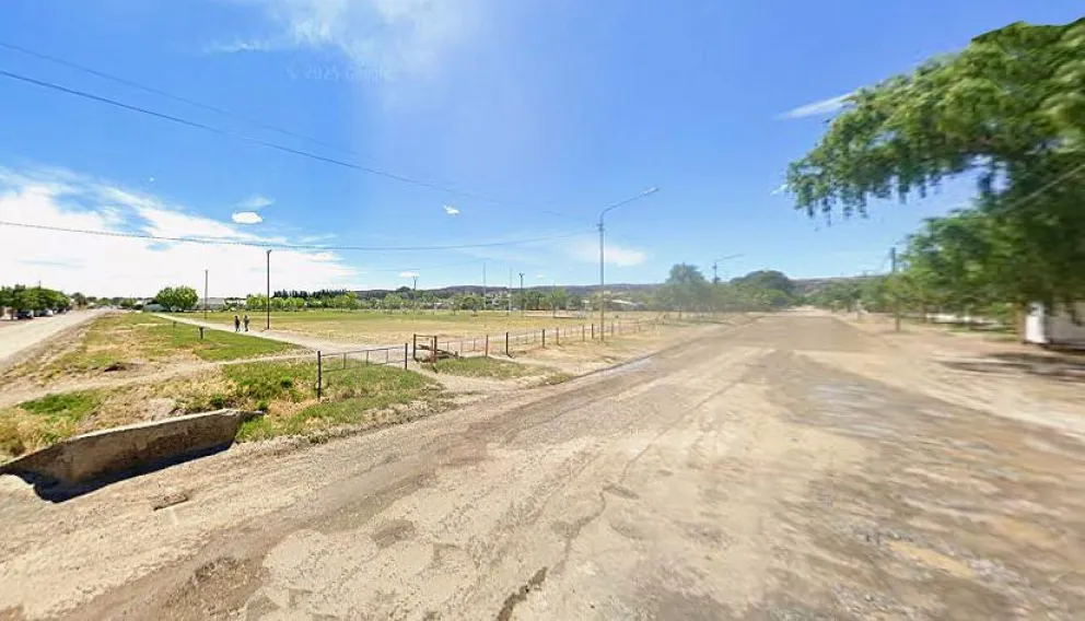 En el marco de la obra no se descarta que una parte de calle Yaganes sea peatonal o que el Pulmón sea un solo espacio unificado. Foto google maps.