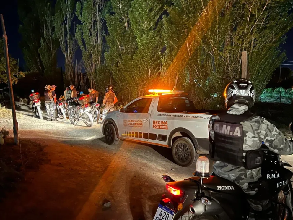 La estadística se corresponde con las últimas tres semanas aproximadamente. Foto Policía RN.