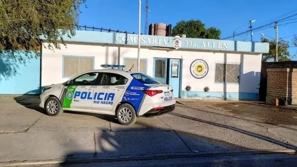 El caso fue comunicado al Juzgado de Paz. Foto gentileza AN Allen