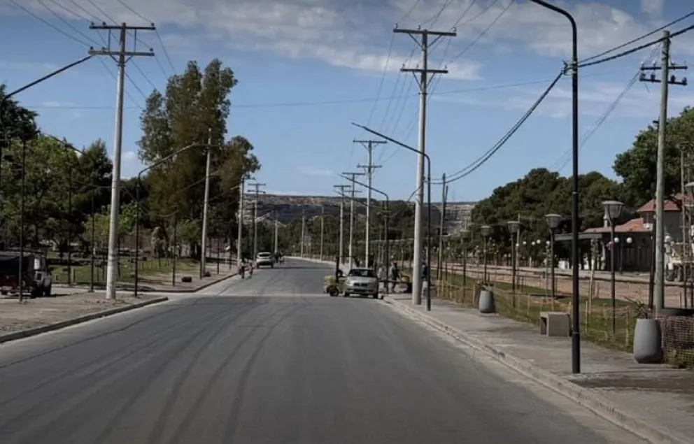 La calle Los Nogales será una de las arterias que las que habrá restricción para la circulación vehicular desde hoy hasta el domingo. Foto: gentileza 