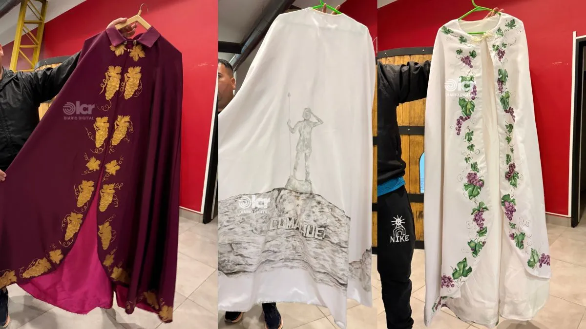 Atributos que utilizaran las elegidas. Fotos: Celeste Cerezuela - LCR