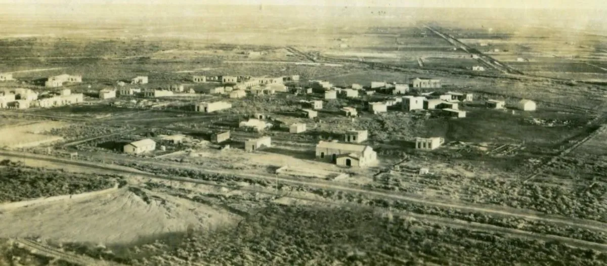 Una imagen panor&aacute;mica de la ciudad que data de 1928. Foto Museo VR (archivo).