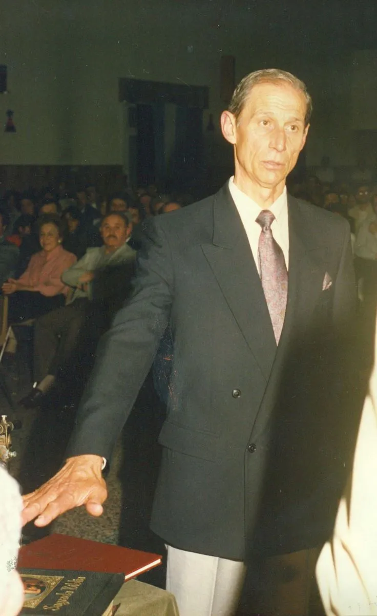 Eduardo Enrique Chiuchiarelli fue intendente desde 1991 hasta 1995. Foto Museo VR (archivo).