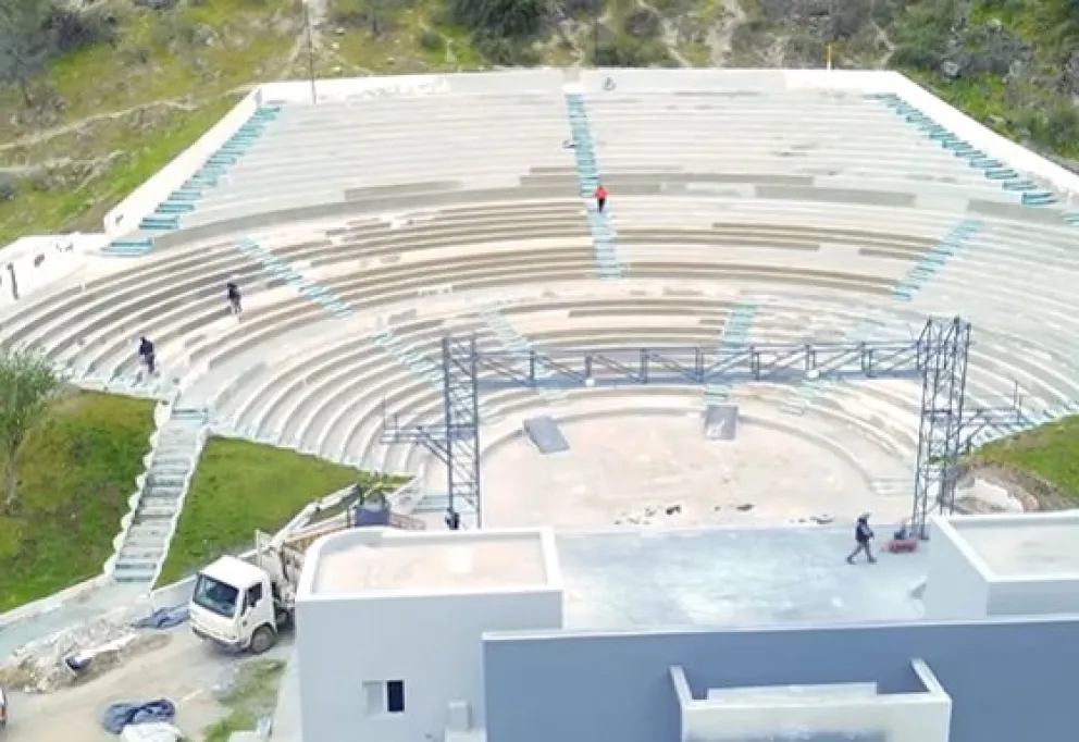 El anfiteatro municipal Cono Randazzo volverá a ser el lugar para los espectáculos del aniversario. Foto: archivo