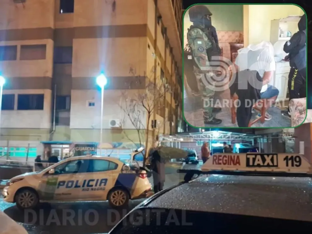 En mayo del 2024 los taxistas sufrieron una seguidilla de robos. En uno de ellos se detuvo a los imputados que son juzgados en Roca. Fotos LCR (archivo).