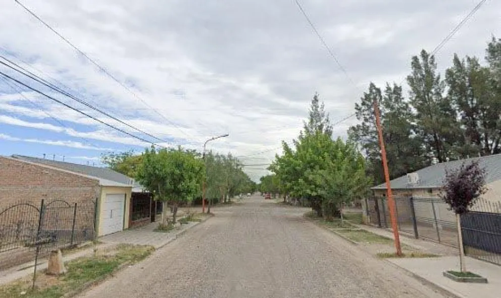 El robo de cables ocurrió anoche sobre calle Houssay al 320 aproximadamente. Foto google maps (captura).