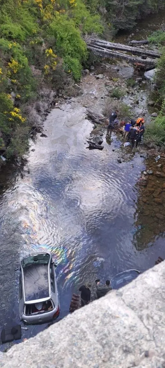 El despiste, ocurrido el martes a la mañana. Foto: gentileza.