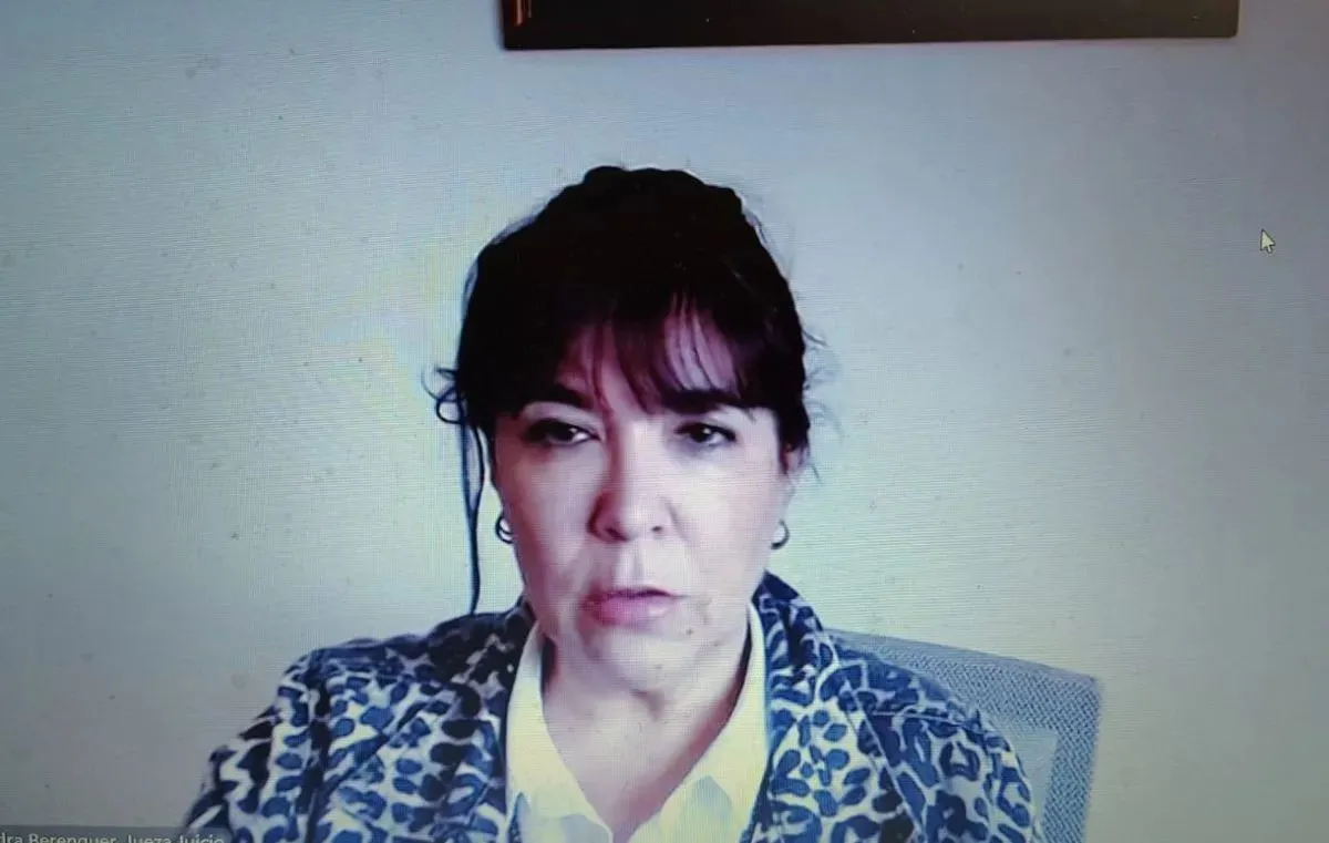 Durante la audiencia, la jueza Berenguer consider&oacute; que no se viol&oacute; el derecho de defensa en juicio. Foto: Cipo360.