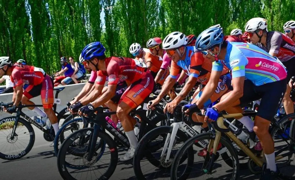 Este sábado se correrá la quinta etapa de la prueba ciclística en un circuito por calles de Regina y la Ruta 22. Foto: archivo