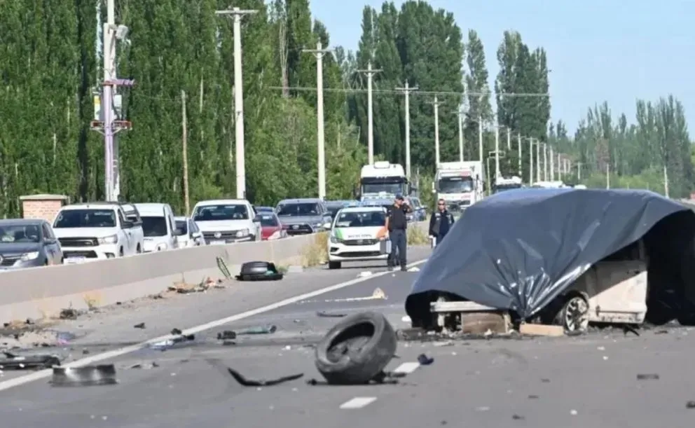 Son cuatro personas fallecidas en el siniestro ruta 22. Foto gentileza