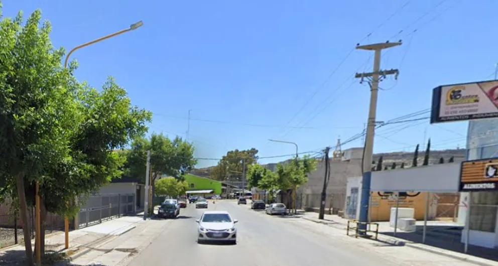 Los hombre fueron interceptados por la policía cuando transitaban por la avenida Mitre. Foto: archivo