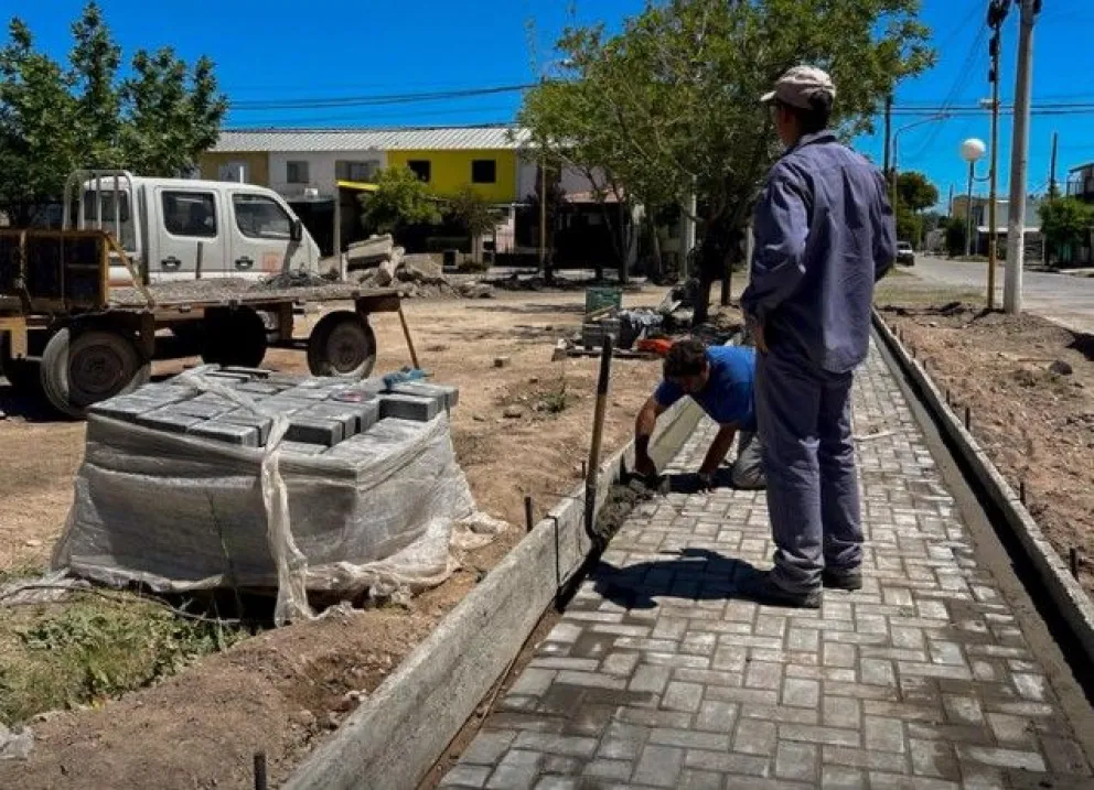 Esta mañana la Municipalidad brindó detalles sobre los trabajos que se realizan. Foto Municipio VR.