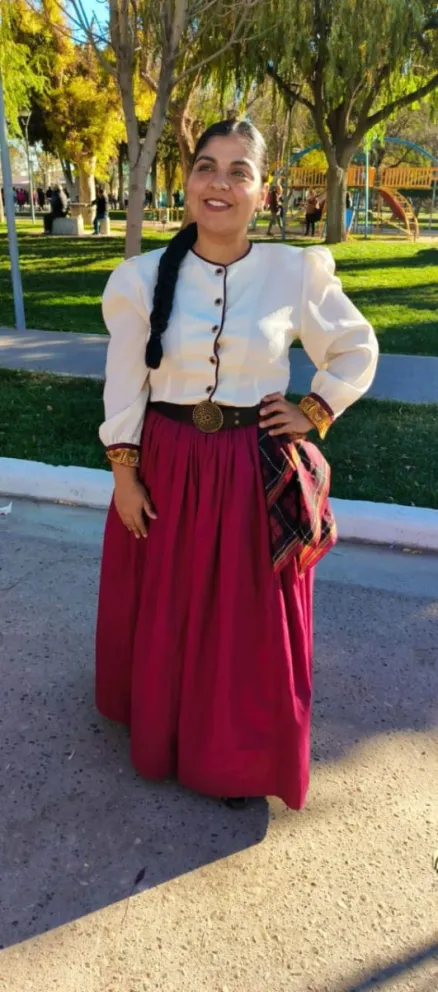 "Desde los cuatro años hago danza", comentó Marianella. Foto: gentileza 