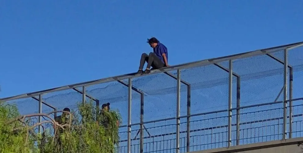 El hecho que causó preocupación entre quienes estaban en la terminal y circulaba por la autovía ocurrió alrededor de las 19. Foto LCR (archivo).