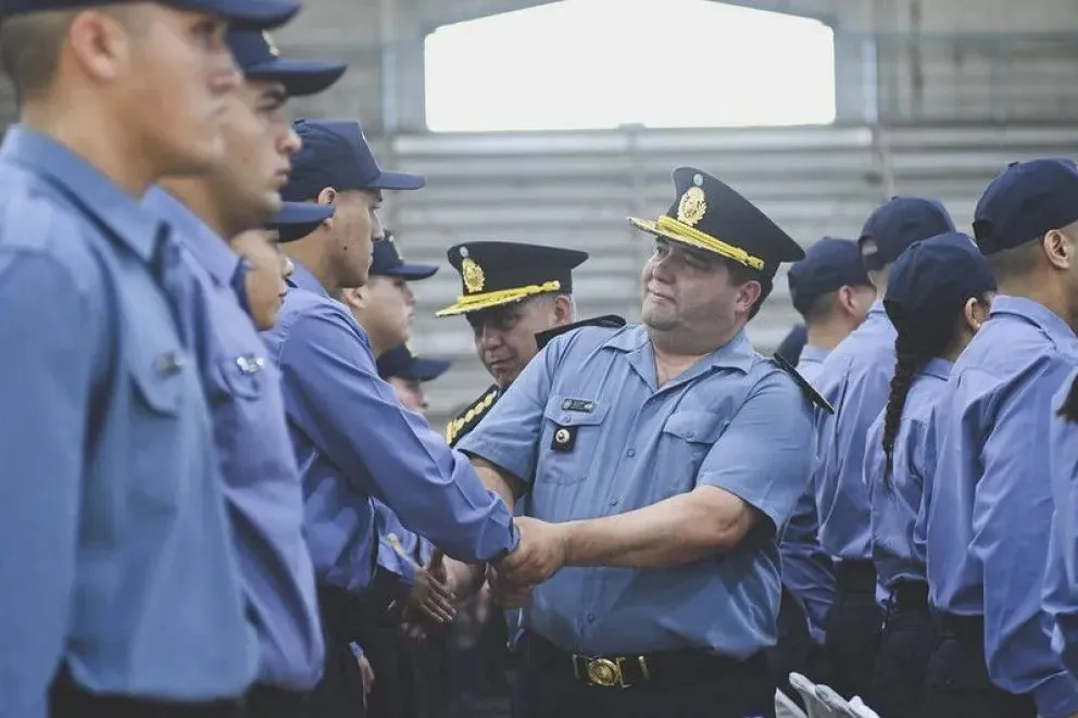 El jefe policial remarcó las jornadas de capacitación con expertos internacionales.