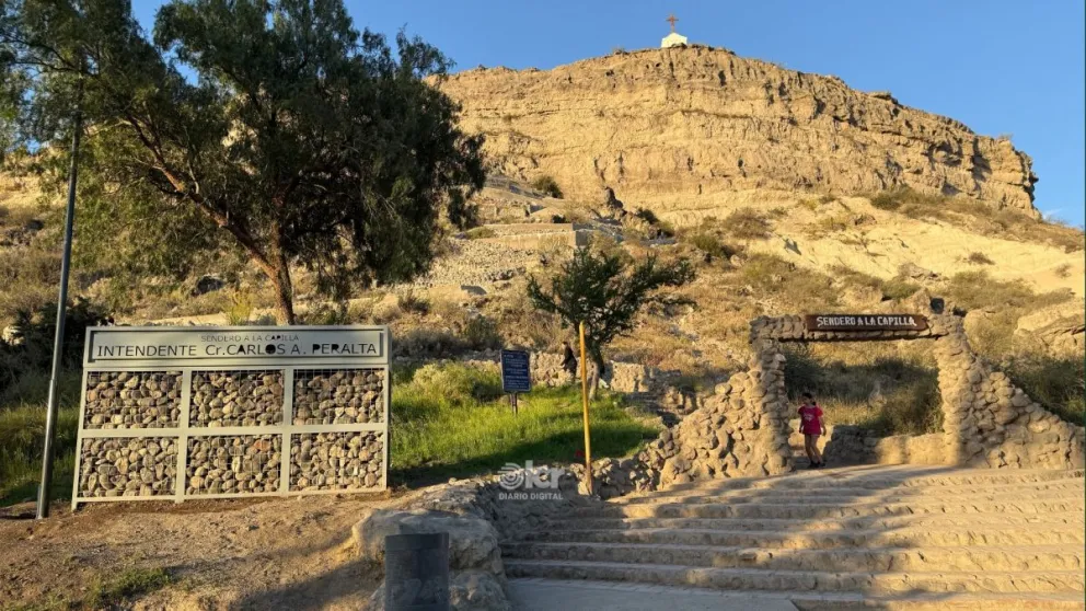 El Sendero a la Capilla, luego de los trabajos de reforma. Foto: LCR