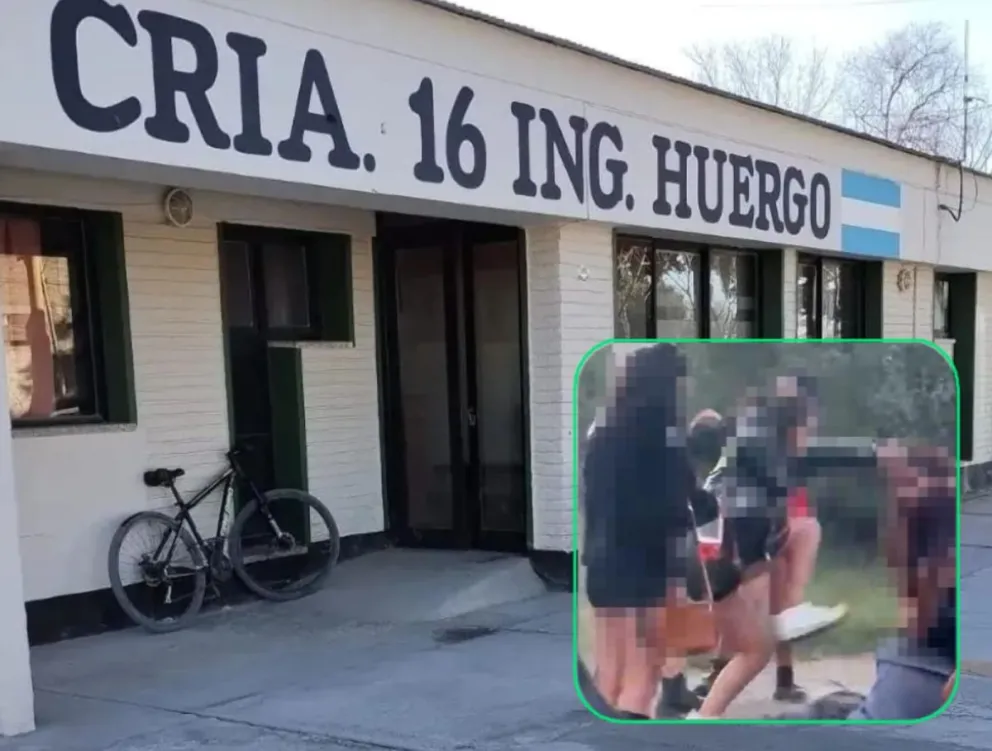 El hecho ocurrió durante las primeras horas de la mañana. En la Unidad 16 se hizo la denuncia por el delito de lesiones leves. Foto captura. 