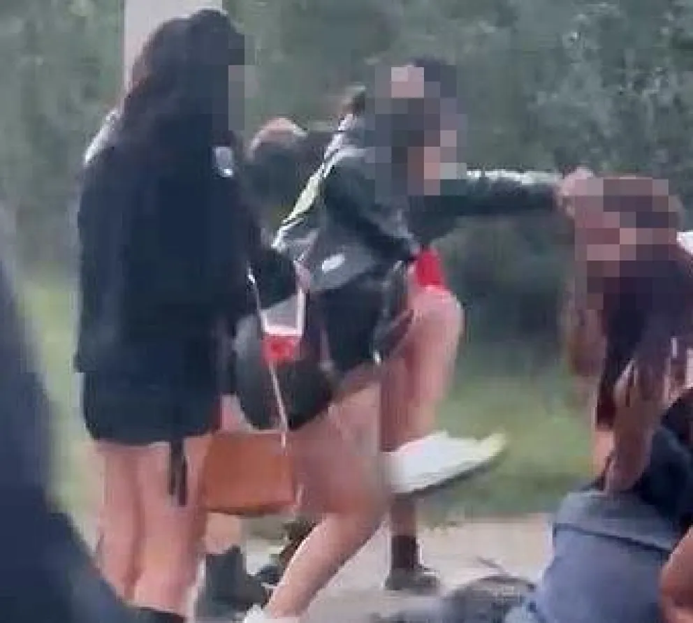 El ataque ocurrió el domingo en la zona, a unos 100 metros del local bailable. Foto captura video.