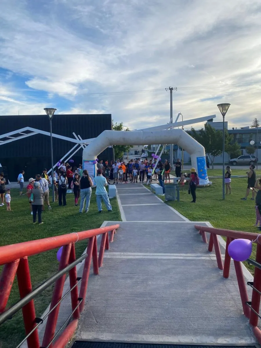 Paseo del Arroyo minutos antes de comenzar la carrera. Foto: gentileza