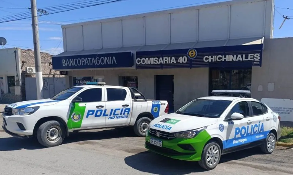 Personal de la policía de Chichinales intervino para recuperar un vehículo que había sido denunciado como robado. Foto: archivo