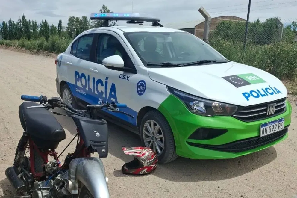 La persecución culminó en calle Félix Heredia y Tucumán, en inmediaciones al barrio J.J. Gómez.