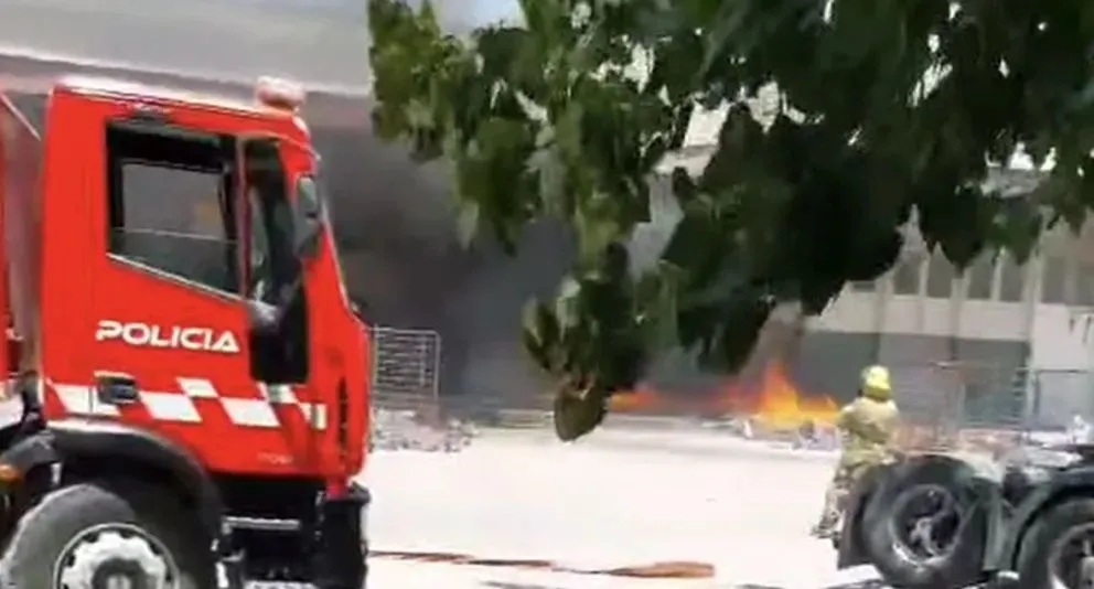 Las causas del incendio son materia de investigación. Foto gentileza
