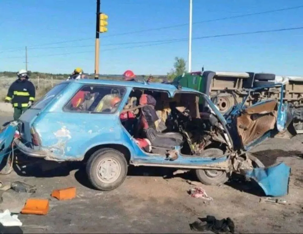 Dos heridos fueron llevados en estado grave al hospital Castro Rendón. Foto gentileza