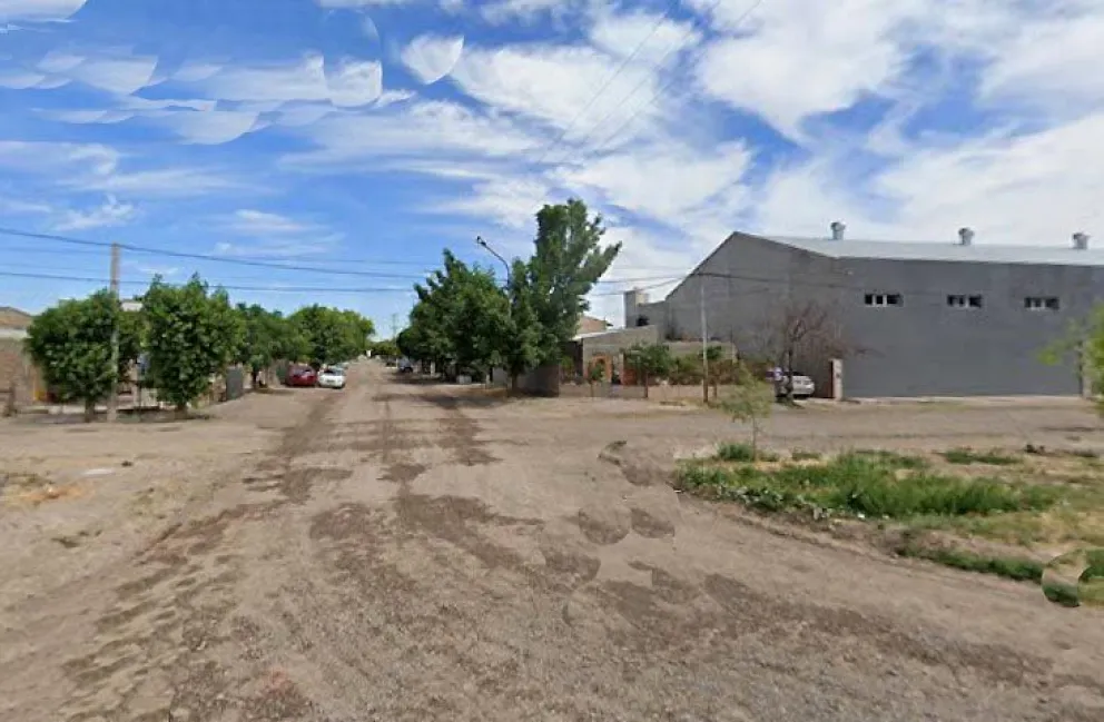 El robo ocurrió en al tarde del jueves en barrio Borgatti, pero recién trascendió en las últimas horas. Foto google maps (ilustrativa).