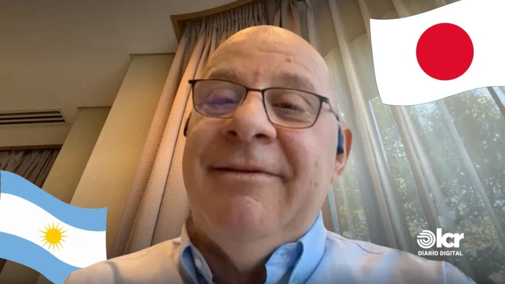 Eduardo charló en vivo con LCR y contó detalles de su trabajo y de su vínculo con el tango en Japón. Foto: LCR Diario Digital 