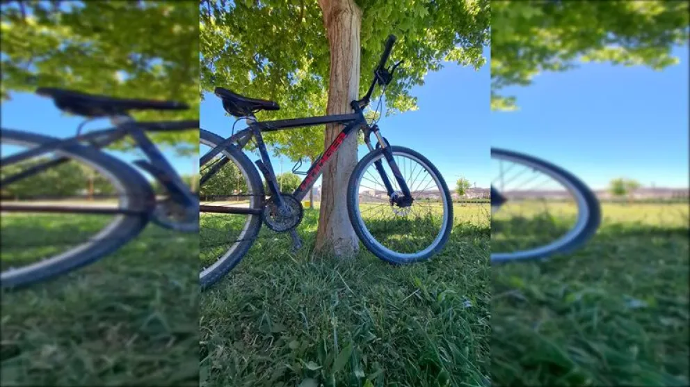 La bicicleta es el único medio de movilidad que contaba la joven que fue blanco de ladrones que ingresaron a su casa. Foto: gentileza
