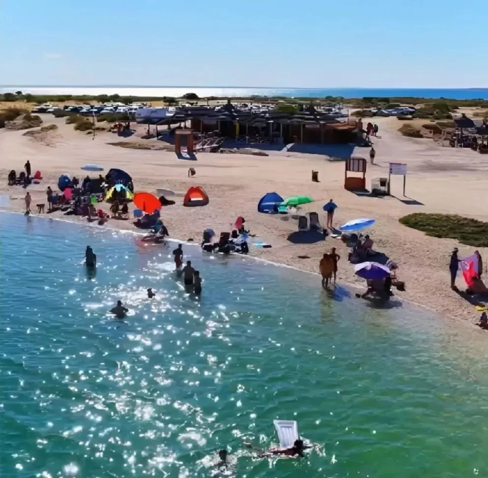 Punta Perdices y una optimización de la playa.
