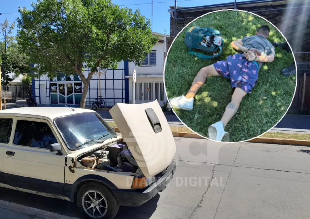El frustrado robo ocurrió en la tarde del martes en el Paseo del Arroyo. Foto LCR.