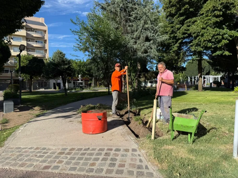 Cristian y Carlos charlaron con LCR. Foto: Celeste Cerezuela - LCR