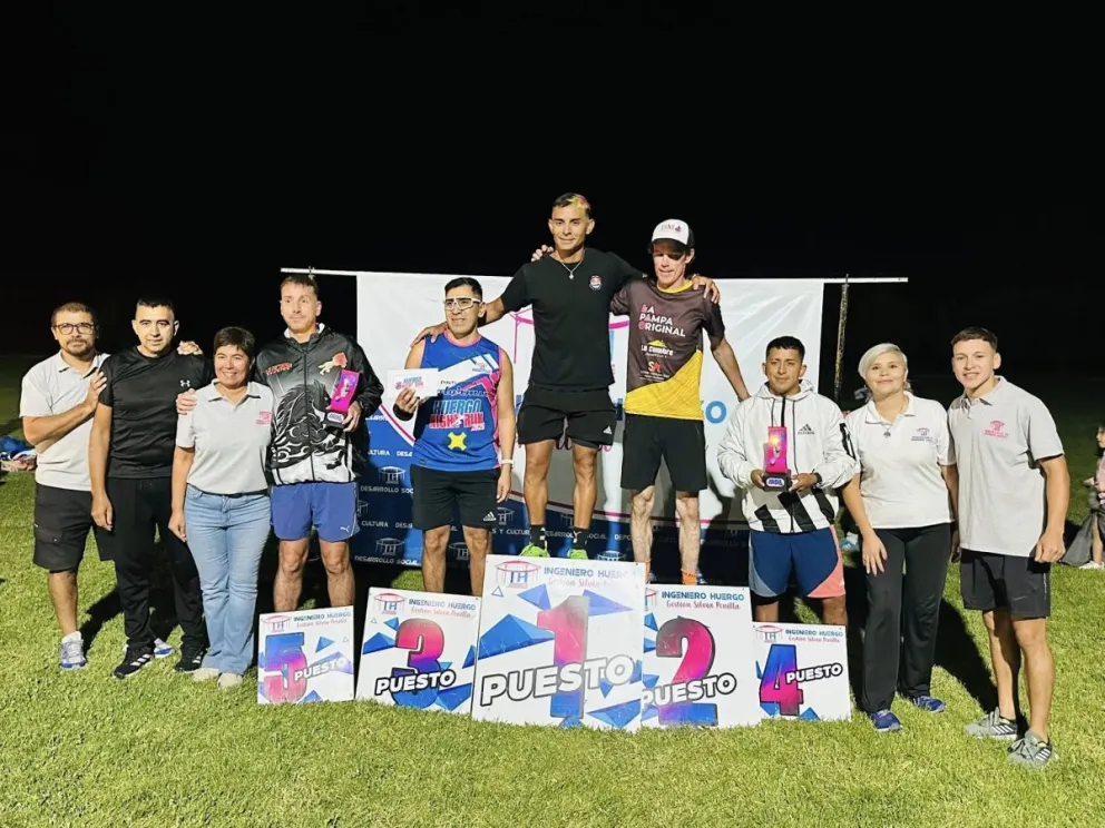 En la general masculina de los 6K, el triunfo fue para Martín Araya, de Villa Regina. Foto Municipalidad IH. 