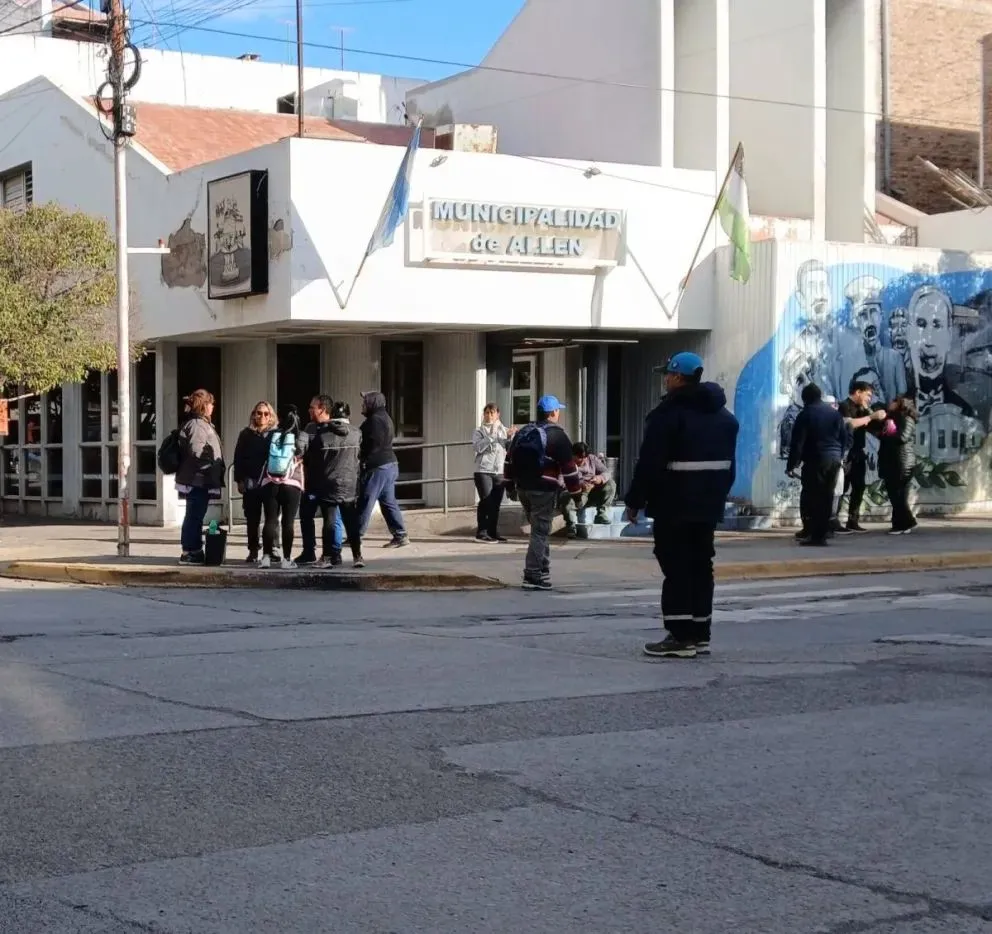 El conflicto con los trabajadores municipales continúa sin resolución con un escenario cada vez más tenso. Foto: Gentileza