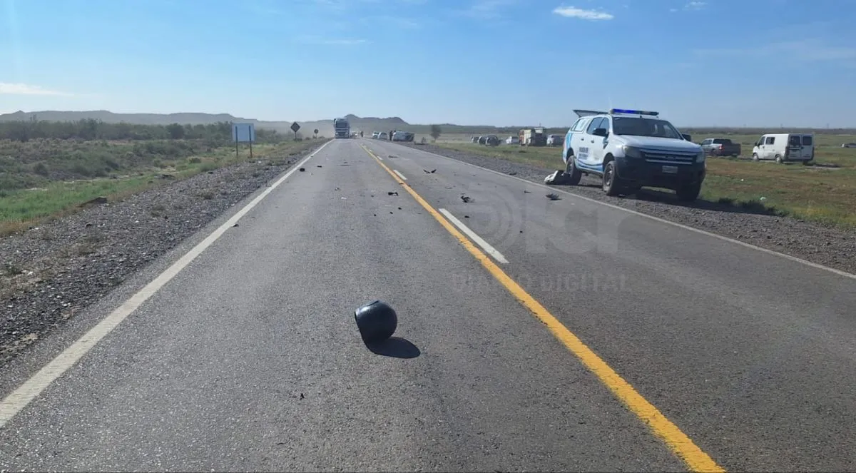 El motociclista ten&iacute;a 26 a&ntilde;os y era oriundo de Valle Medio. Foto gentileza.
