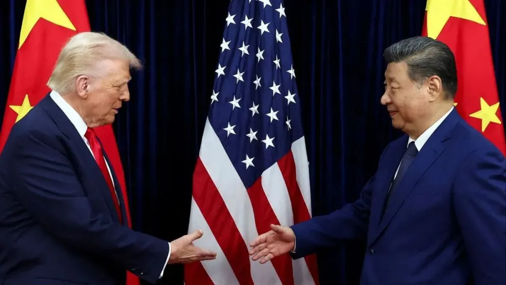 Donald Trump y Xi Jinping.