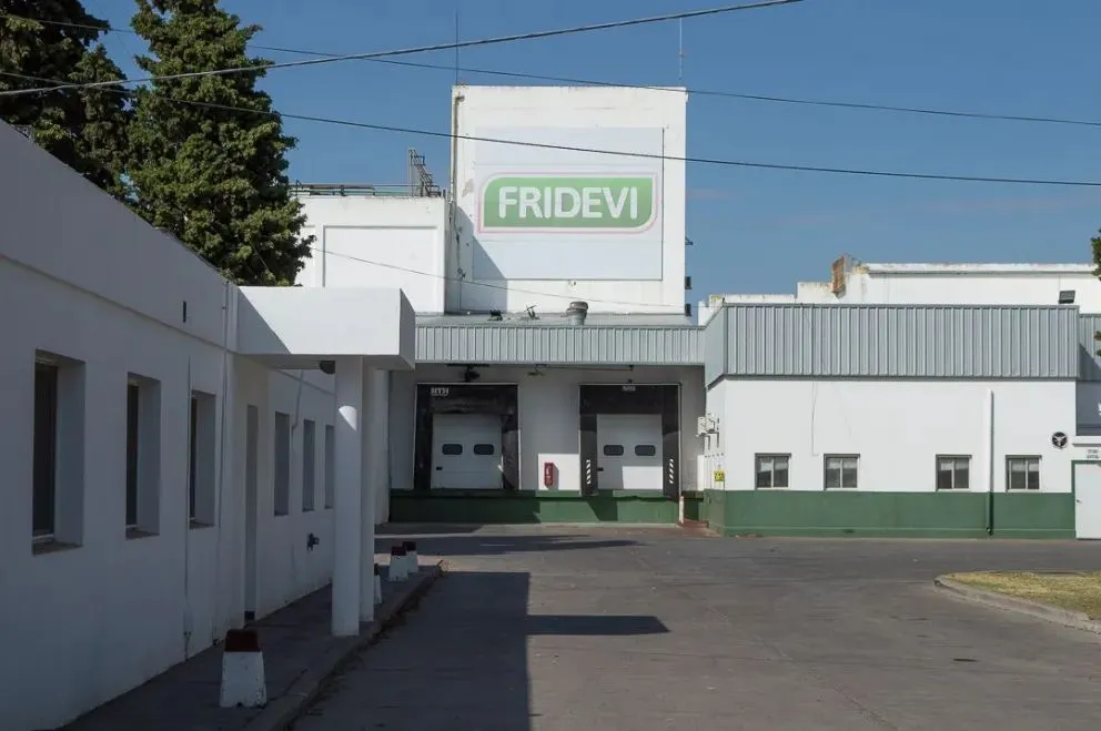 El establecimiento de Fridevi en el Parque Industrial de Viedma.