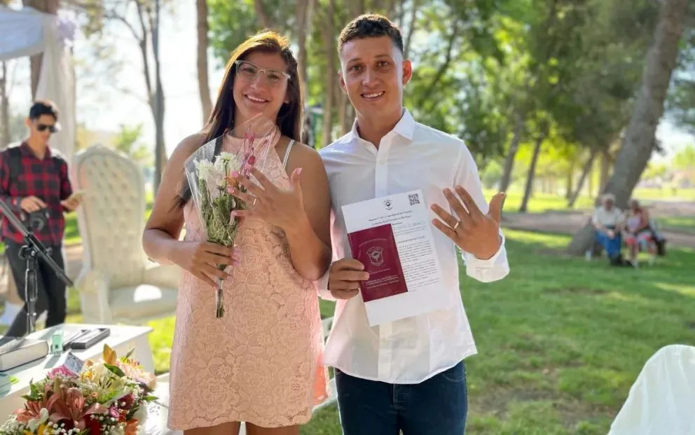 Parejas de distintos puntos de la provincia pueden sumarse a esta modalidad de matrimonios, que cuentan con validez legal. (Foto: Gentileza)