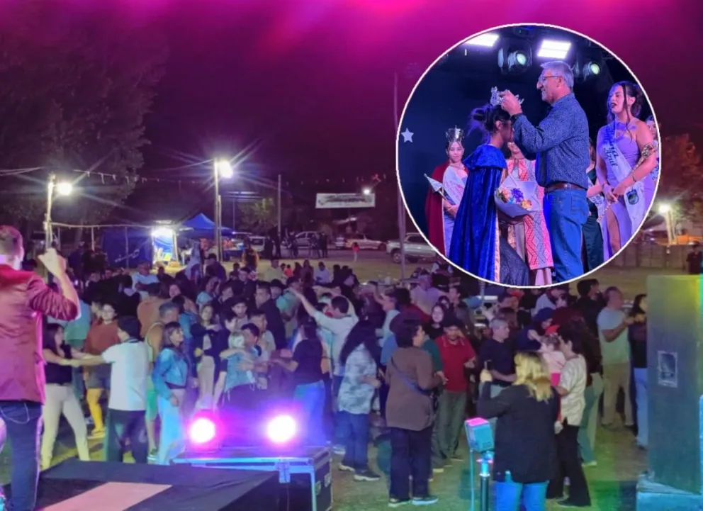 Más de 8 horas de celebración. Melani Gordillo es la nueva reina. Fotos gentileza.