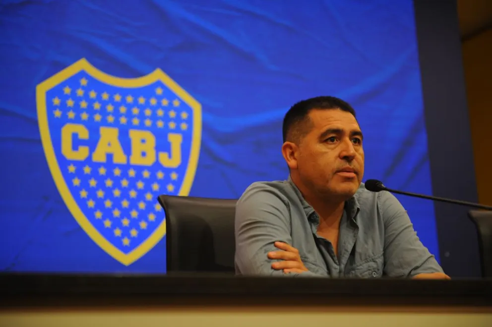 Juan Román Riquelme, presidente de Boca.