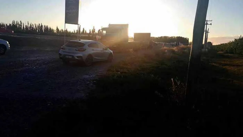 El siniestro fatal ocurrió en las últimas horas de la tarde del viernes en el tramo de la Ruta 22 entre Godoy e Ingeniero Huergo. Foto: archivo