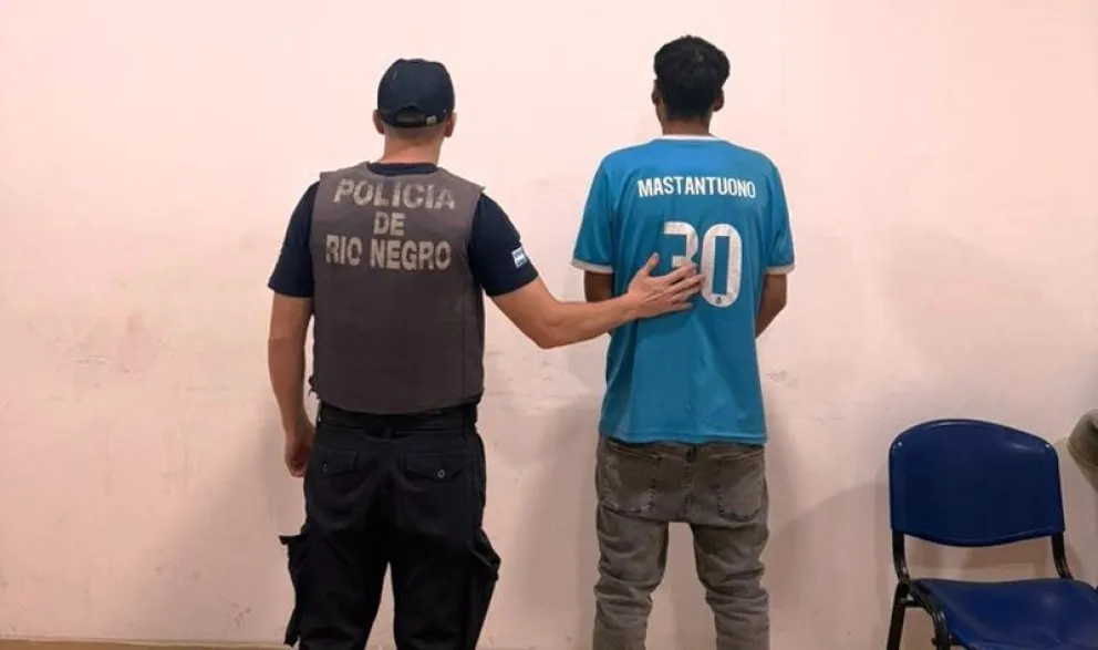 Sobre el hombre pesaba un pedido de captura vigente de la Oficina Judicial de Regina y fue detenido en Chichinales. Foto: gentileza