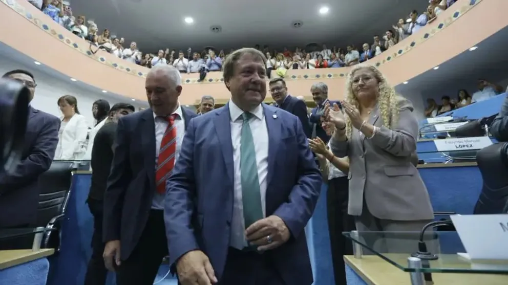 El gobernador rionegrino en la apertura del 55º período de sesiones ordinarias.